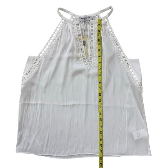 RAMY BROOK Allysha Lace Trim Sleeveless Top in Ivory - Picture 11 of 11